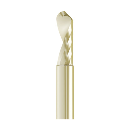 solid carbide ballnose end mill Ø2mm, optimized for machining PMMA, PEEK, wax