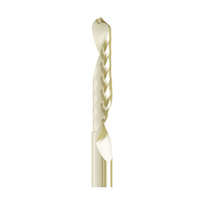 solid carbide ballnose end mill Ø1mm, optimized for machining PMMA, PEEK, wax